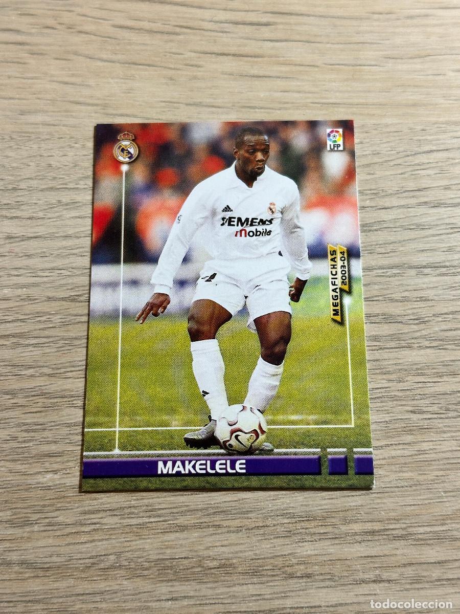 Fu&szlig;ball-Sticker: MAKELELE n&ordm; 153 REAL MADRID MEGAFICHAS 2003 2004 PANINI 03 04