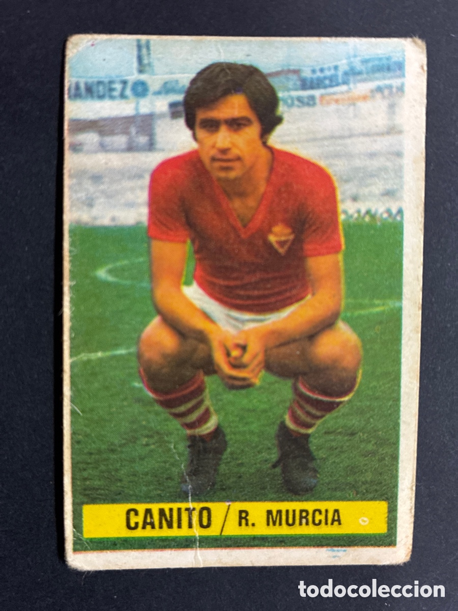 Football Stickers: CROMO FUTBOL SIN PEGAR CANITO R. MURCIA 1974 - 1975 EDITORIAL ESTE