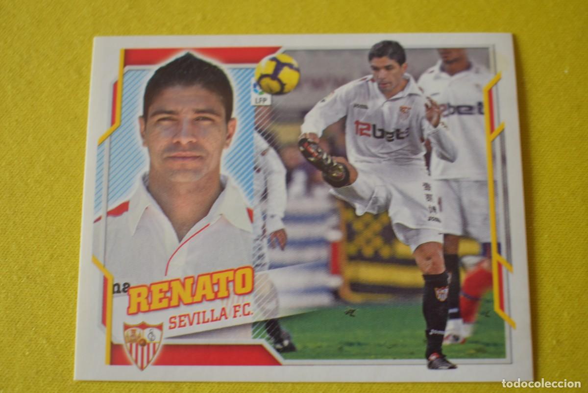 Fu&szlig;ball-Sticker: Cromo Liga 2010 2011. 10 11. Renato. Sevilla. N &ordm; 9 A. Colecciones ESTE. Sin pegar