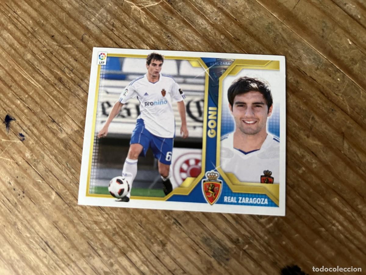 Cromos de Futebol: CROMO SIN PEGAR NUNCA PEGADO ALBUM LIGA ESTE 11 12 2011 2012 ZARAGOZA # 6B GONI