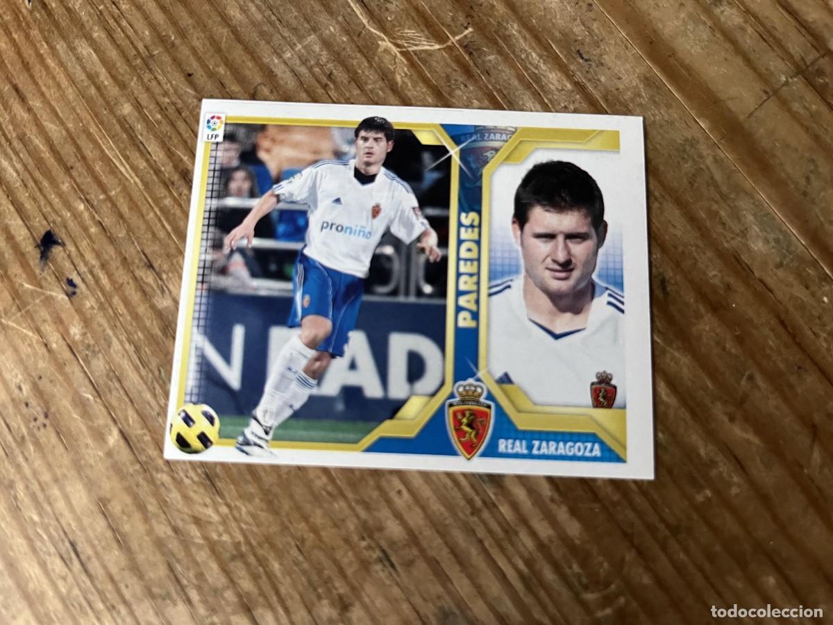 Cromos de F&uacute;tbol: CROMO SIN PEGAR NUNCA PEGADO ALBUM LIGA ESTE 11 12 2011 2012 ZARAGOZA # 7A PAREDES