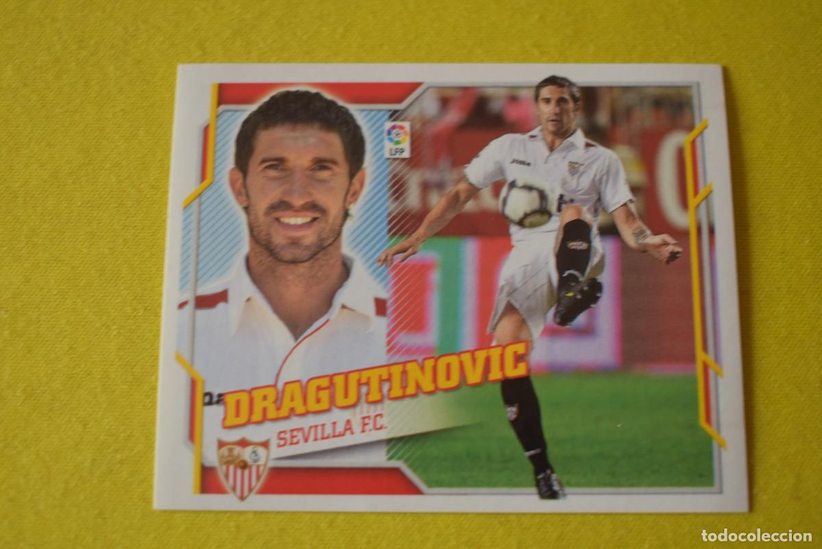 Figurine di Calcio: Cromo Liga 2010 2011. 10 11. Dragutinovic. Sevilla. N &ordm; 6 A Colecciones ESTE. Sin pegar