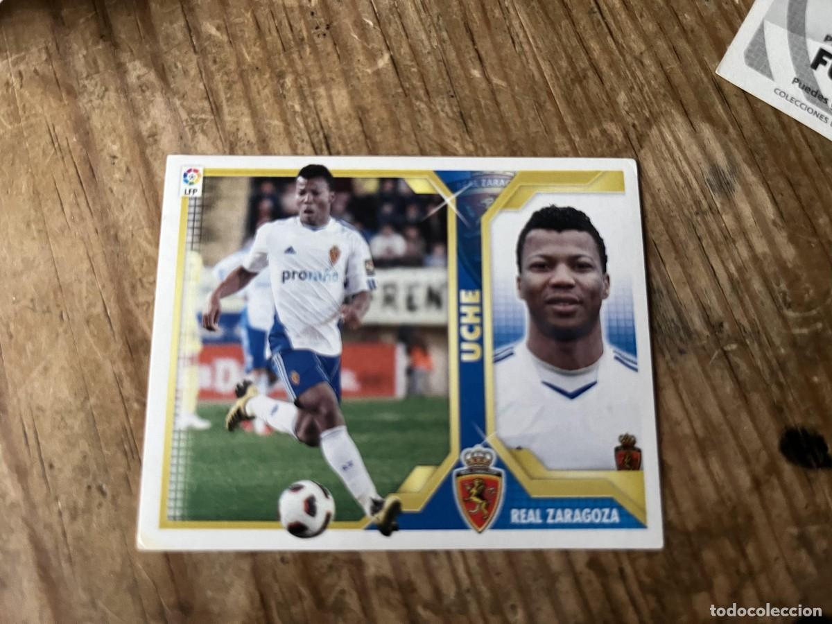 Fu&szlig;ball-Sticker: CROMO SIN PEGAR NUNCA PEGADO ALBUM LIGA ESTE 11 12 2011 2012 ZARAGOZA # 15 UCHE