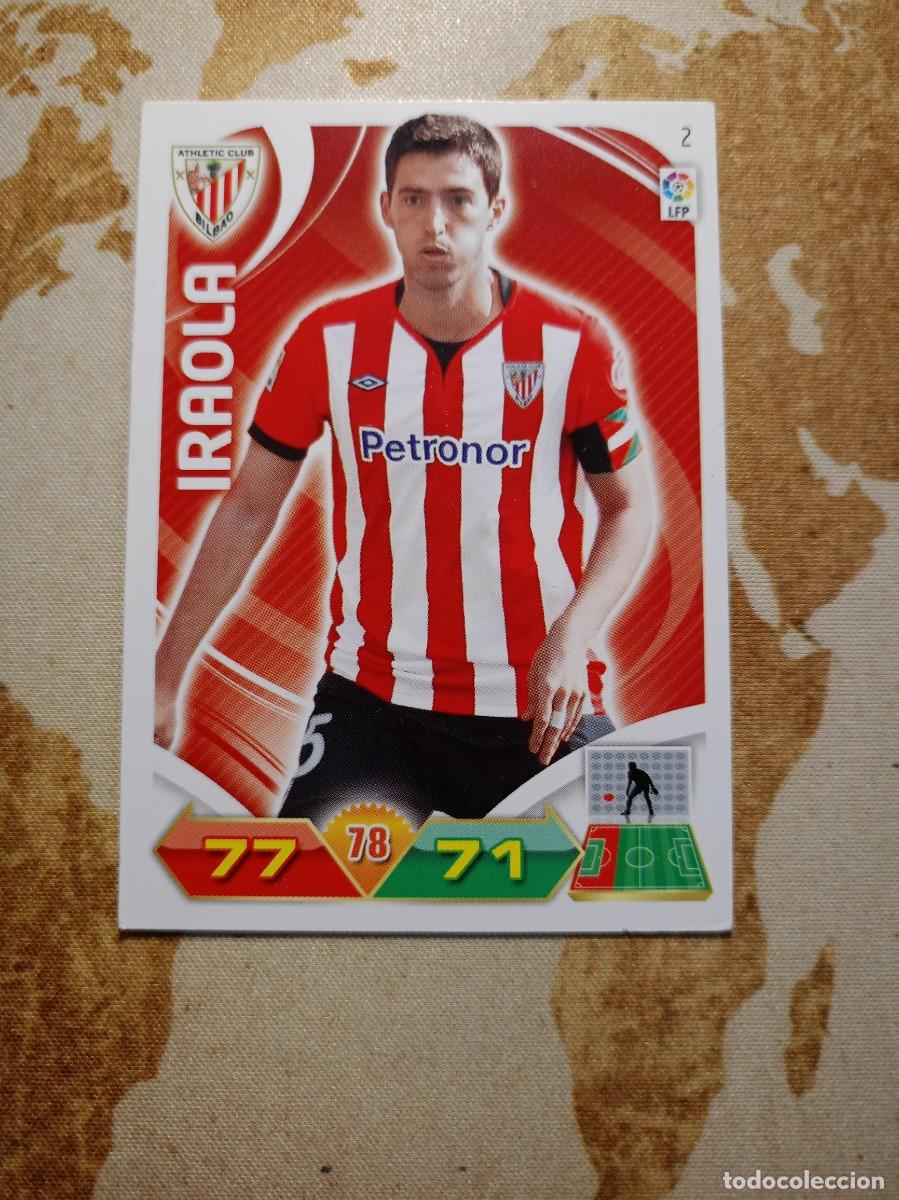 Fu&szlig;ball-Sticker: Athletic 2 IRAOLA Adrenalyn 2011-12