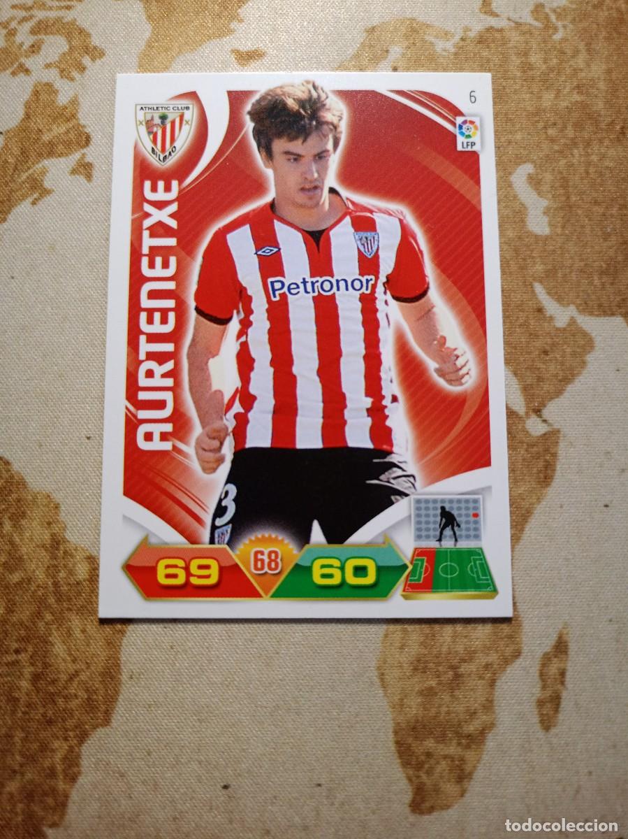 Fu&szlig;ball-Sticker: Athletic 6 AURTENETXE Adrenalyn 2011-12