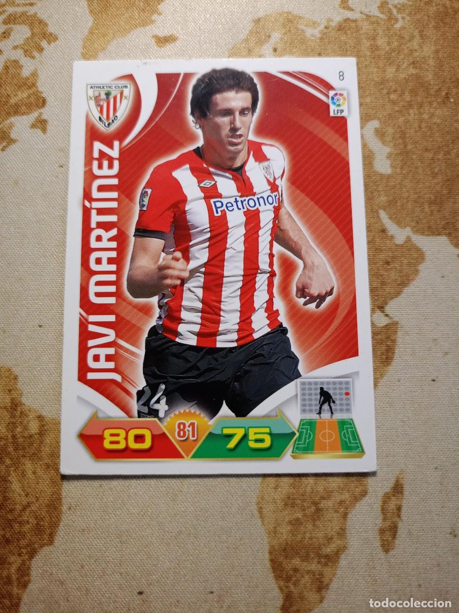 Cromos de Futebol: Athletic 8 JAVI MART&Iacute;NEZ Adrenalyn 2011-12
