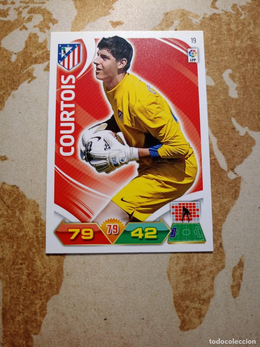 Cromos de F&uacute;tbol: Atl&eacute;tico de Madrid 19 COURTOIS Adrenalyn 2011-12