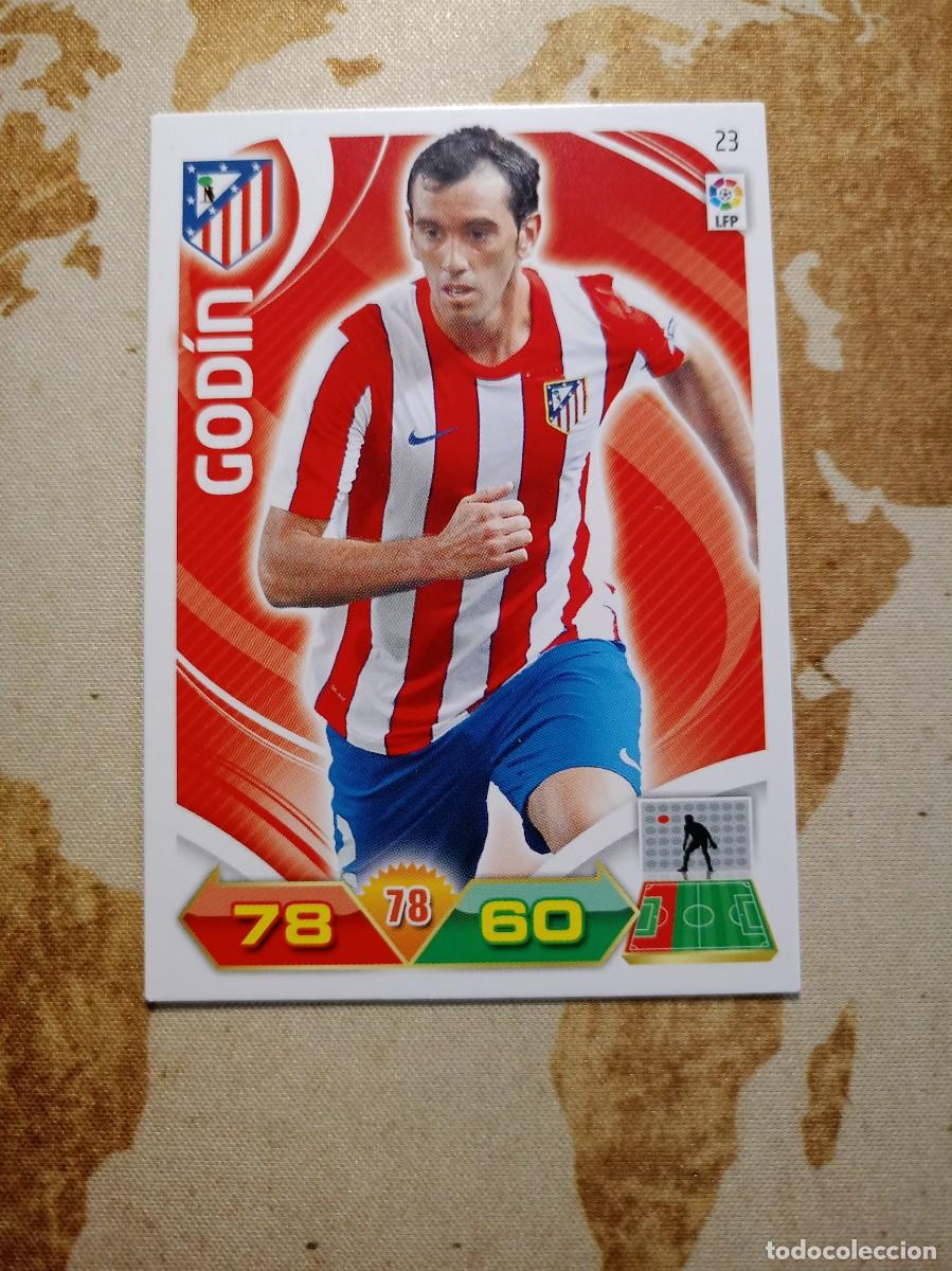 Football Stickers: Atl&eacute;tico de Madrid 23 GODIN Adrenalyn 2011-12