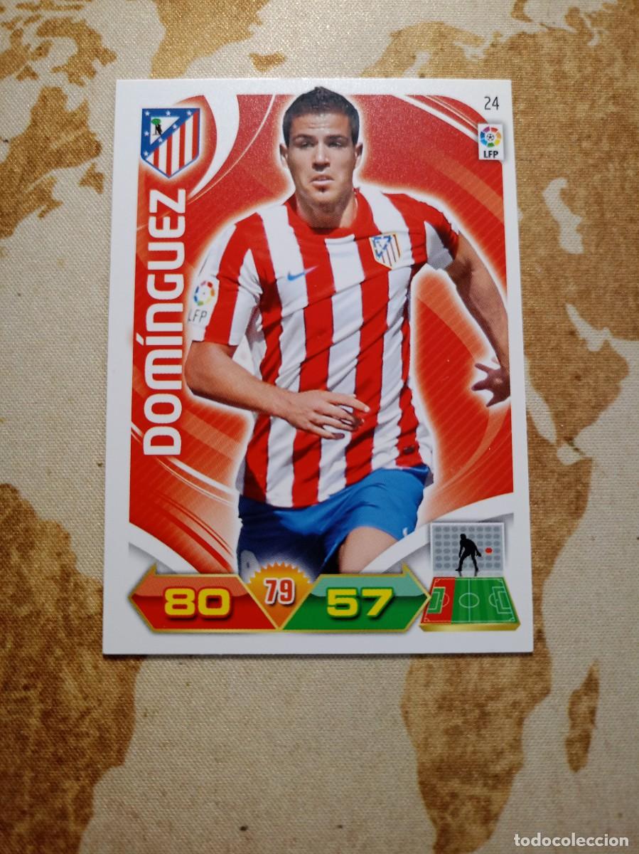 Fu&szlig;ball-Sticker: Atl&eacute;tico de Madrid 24 DOM&Iacute;NGUEZ Adrenalyn 2011-12