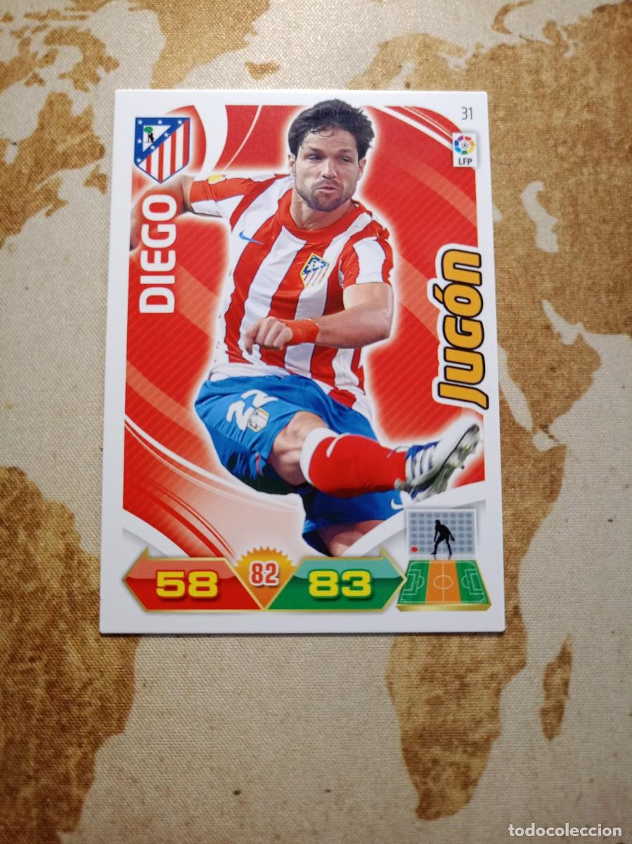 Cartes &agrave; collectionner de Football: Atl&eacute;tico de Madrid 31 DIEGO Adrenalyn 2011-12