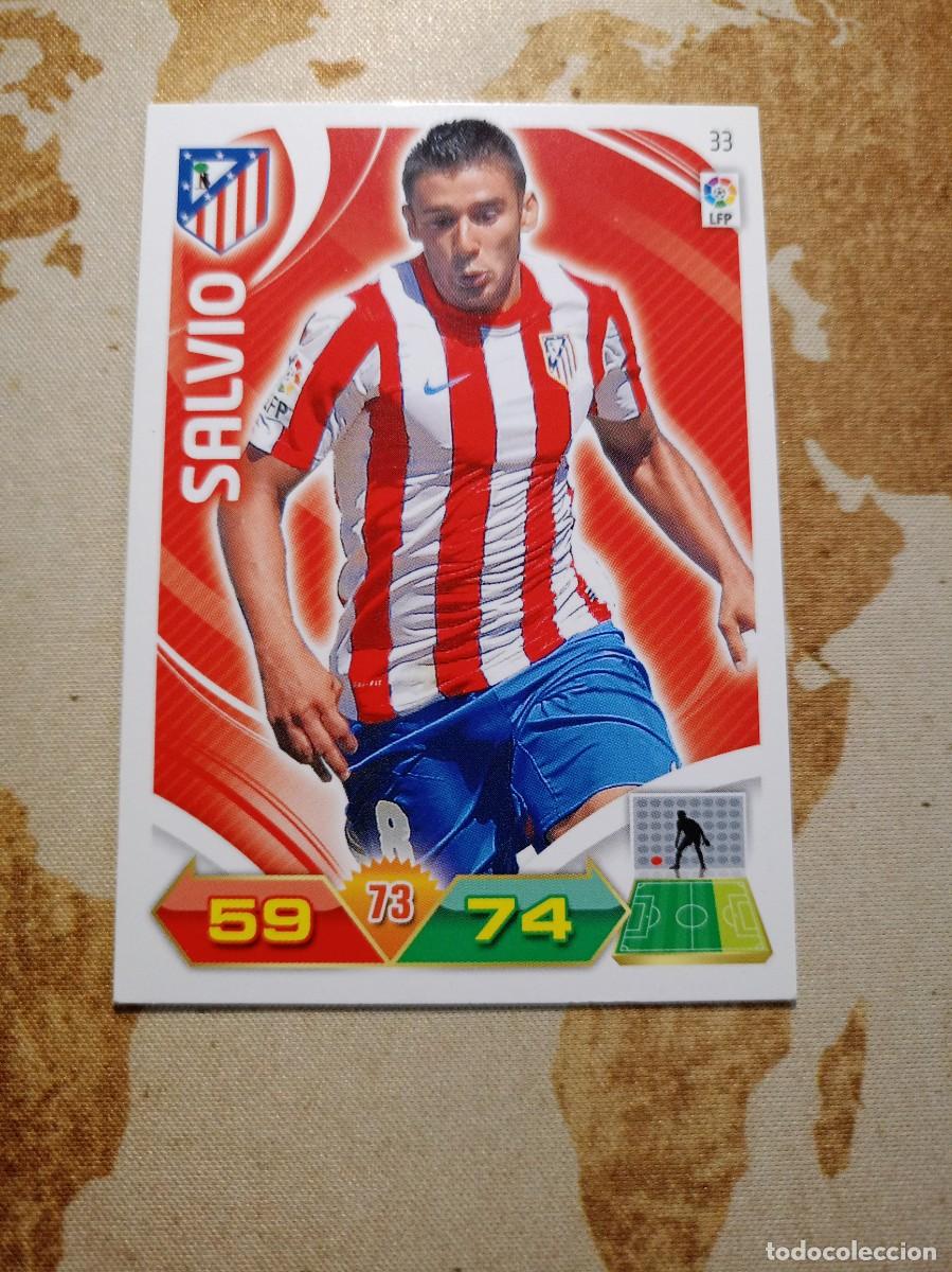 Football Stickers: Atl&eacute;tico de Madrid 33 SALVIO Adrenalyn 2011-12