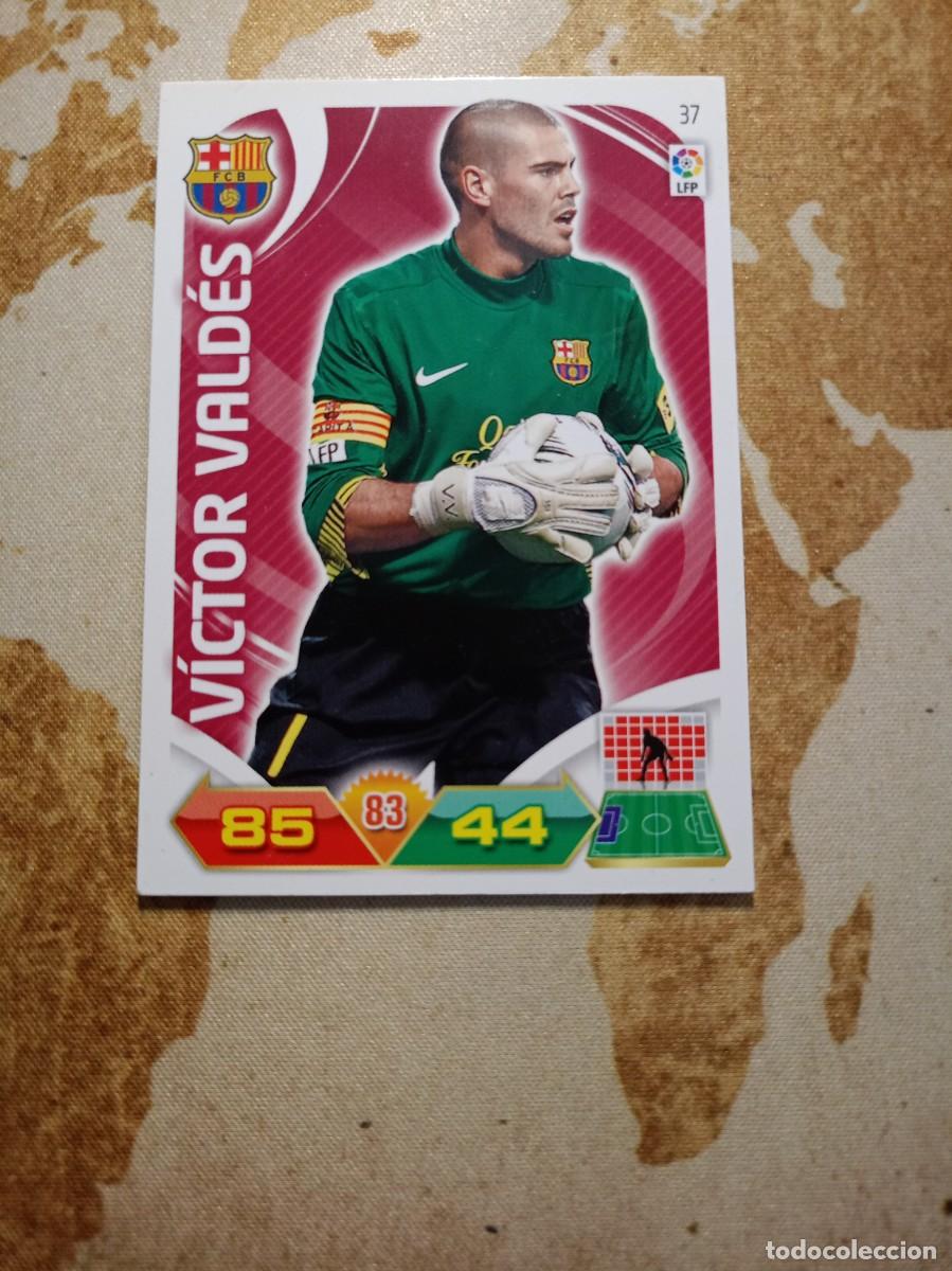 Cromos de F&uacute;tbol: Barcelona 37 VICTOR VALD&Eacute;S Adrenalyn 2011-12