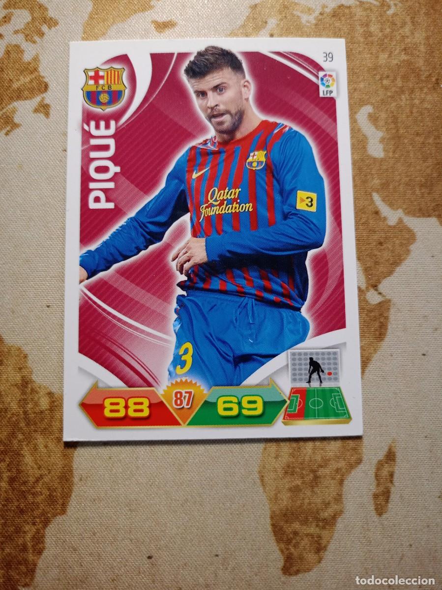 Cromos de F&uacute;tbol: Barcelona 39 PIQU&Eacute; Adrenalyn 2011-12