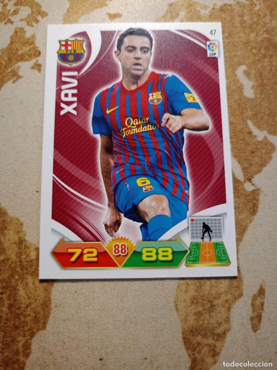 Fu&szlig;ball-Sticker: Barcelona 47 XAVI Adrenalyn 2011-12