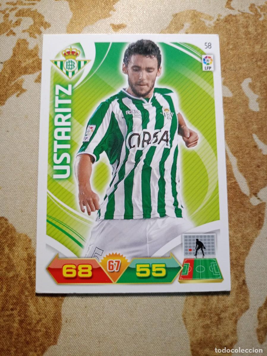 Fu&szlig;ball-Sticker: Betis 58 USTARITZ Adrenalyn 2011-12