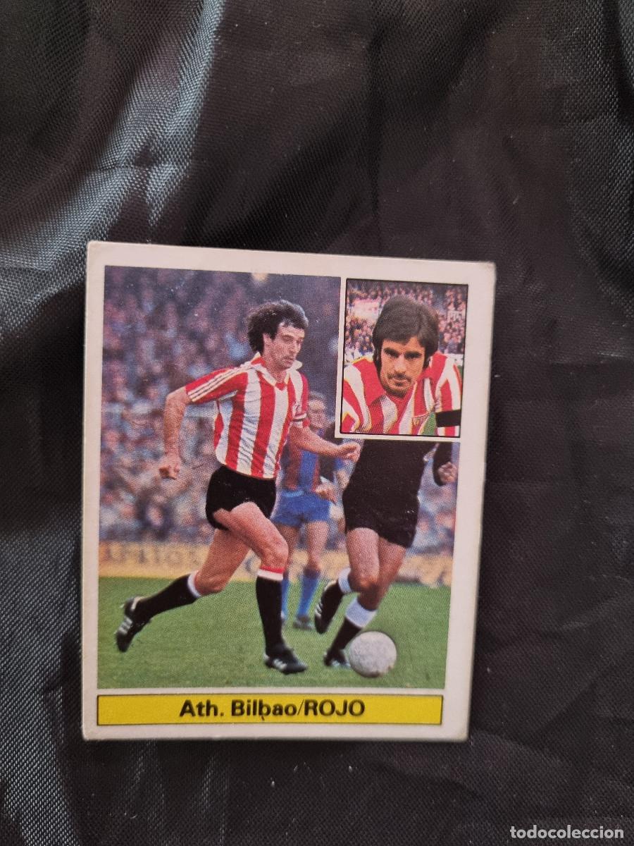 Figurine di Calcio: ROJO. ATH. BILBAO. SIN PEGAR.EDICIONES ESTE LIGA 1981/82. 81/82. 1981/1982. PEDIDO MINIMO 3&euro;