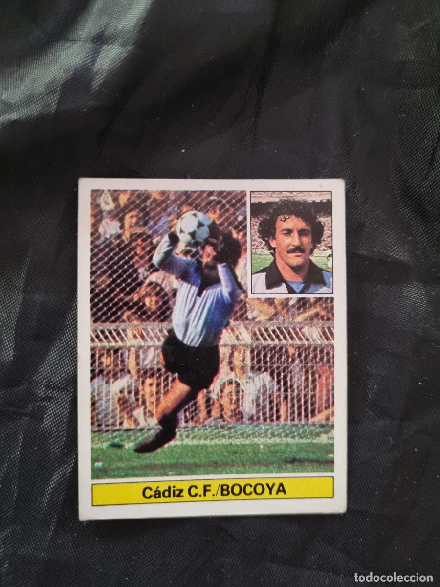 Fu&szlig;ball-Sticker: BOCOYA. CADIZ SIN PEGAR.EDICIONES ESTE LIGA 1981/82. 81/82. 1981/1982. PEDIDO MINIMO 3&euro;