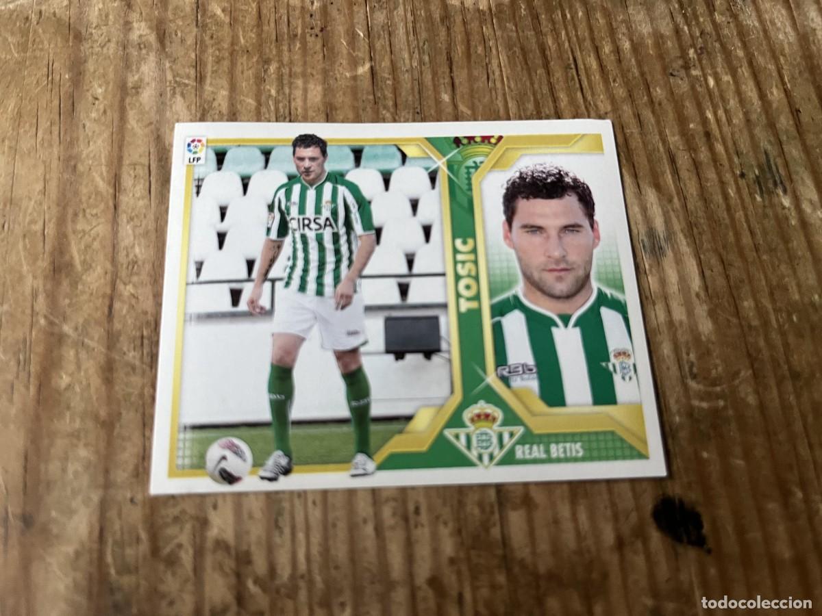 Figurine di Calcio: CROMO SIN PEGAR NUNCA PEGADO LIGA ESTE 11 12 2011 2012 COLOCA REAL BETIS # 3B TOSIC