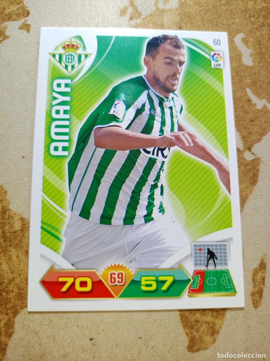 Figurine di Calcio: Betis 60 AMAYA Adrenalyn 2011-12