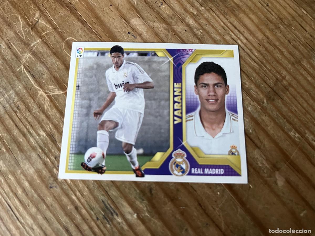Figurine di Calcio: CROMO SIN PEGAR NUNCA PEGADO LIGA ESTE 11 12 2011 2012 COLOCA REAL MADRID # 5B VARANE