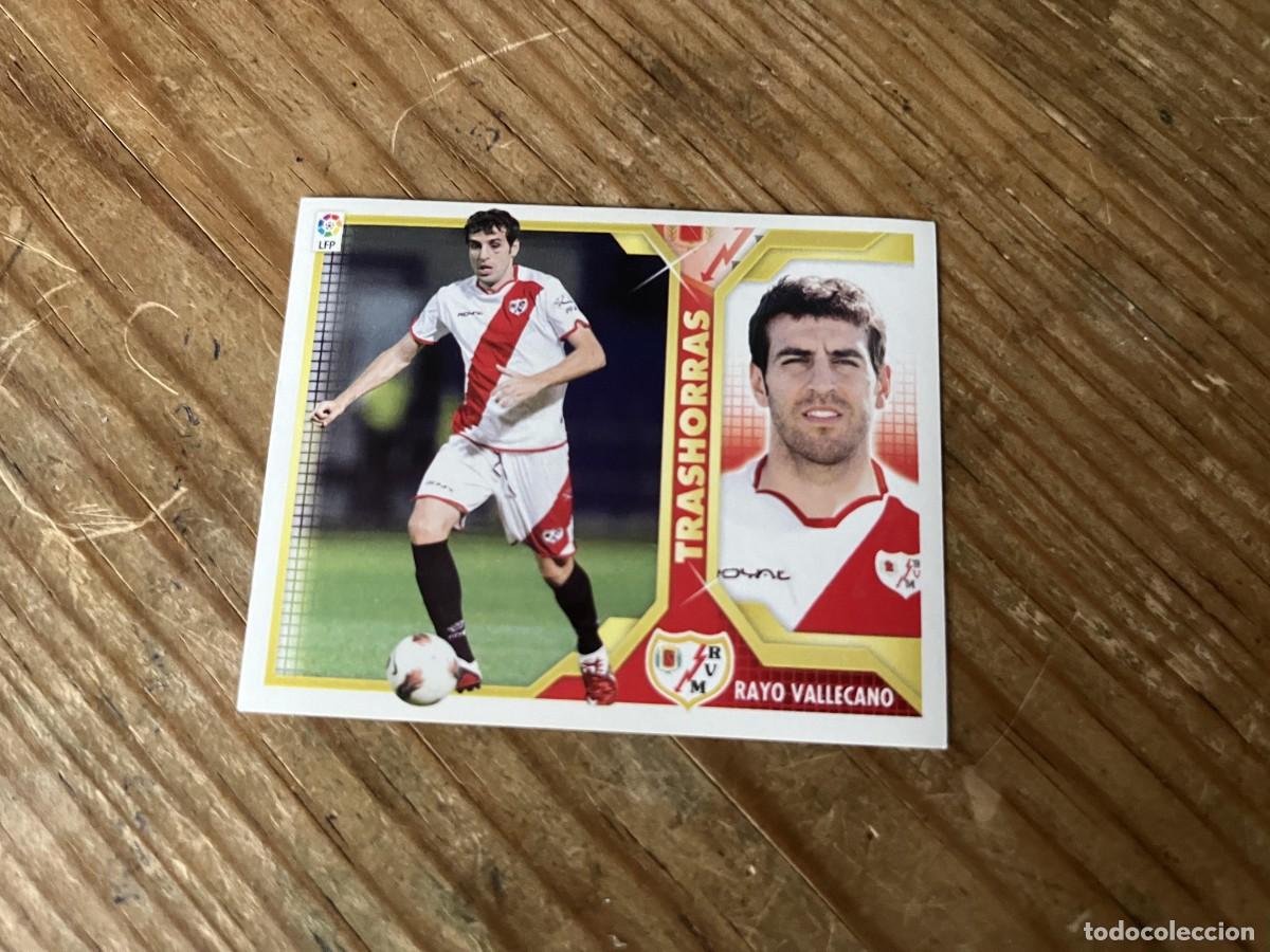 Cromos de F&uacute;tbol: CROMO SIN PEGAR NUNCA PEGADO LIGA ESTE 11 12 2011 2012 COLOCA RAYO VALLECANO # 11B TRASHORRAS