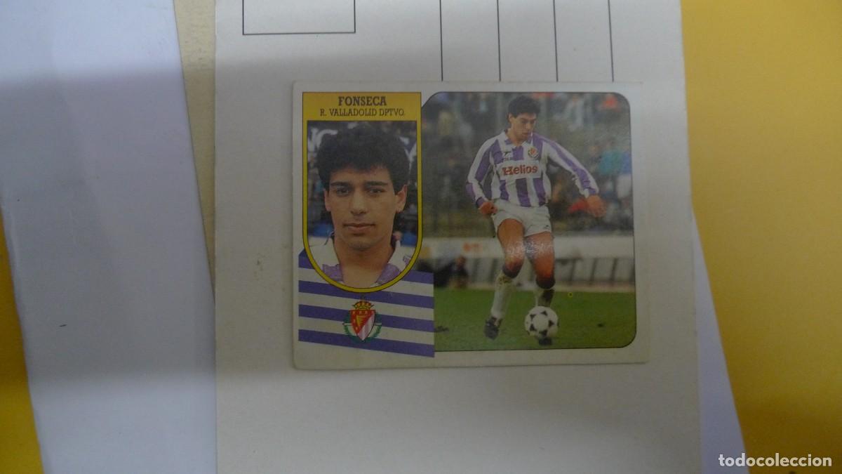 Football Stickers: Fonseca - Valladolid - Liga 91-92- Este