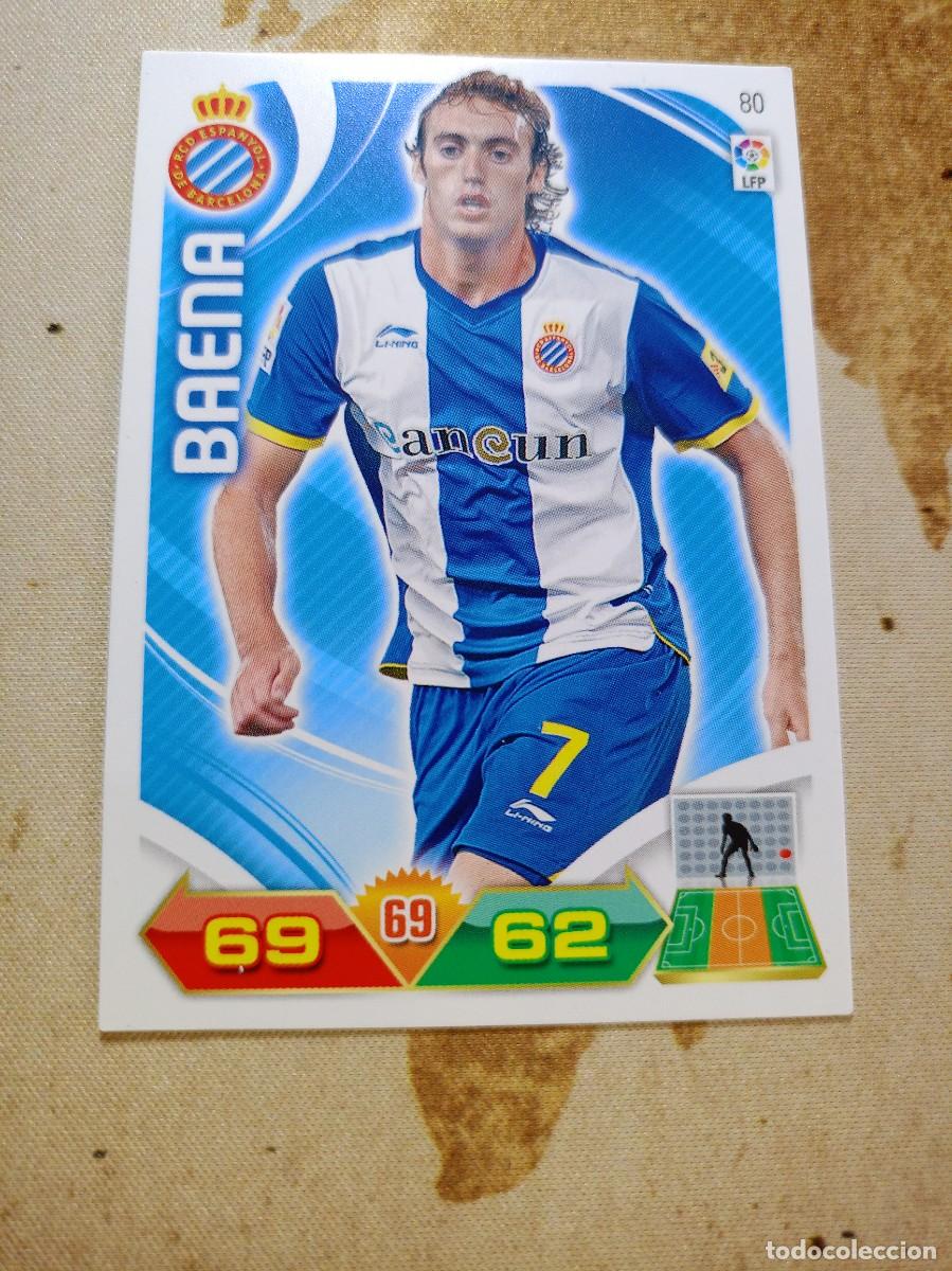 Fu&szlig;ball-Sticker: Espanyol 80 BAENA Adrenalyn 2011-12