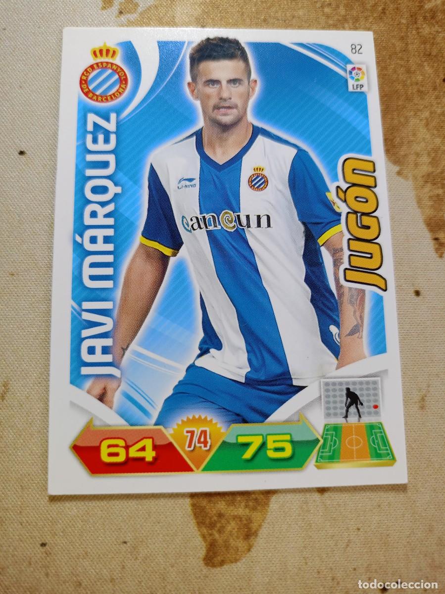 Fu&szlig;ball-Sticker: Espanyol 82 JAVI M&Aacute;RQUEZ Adrenalyn 2011-12