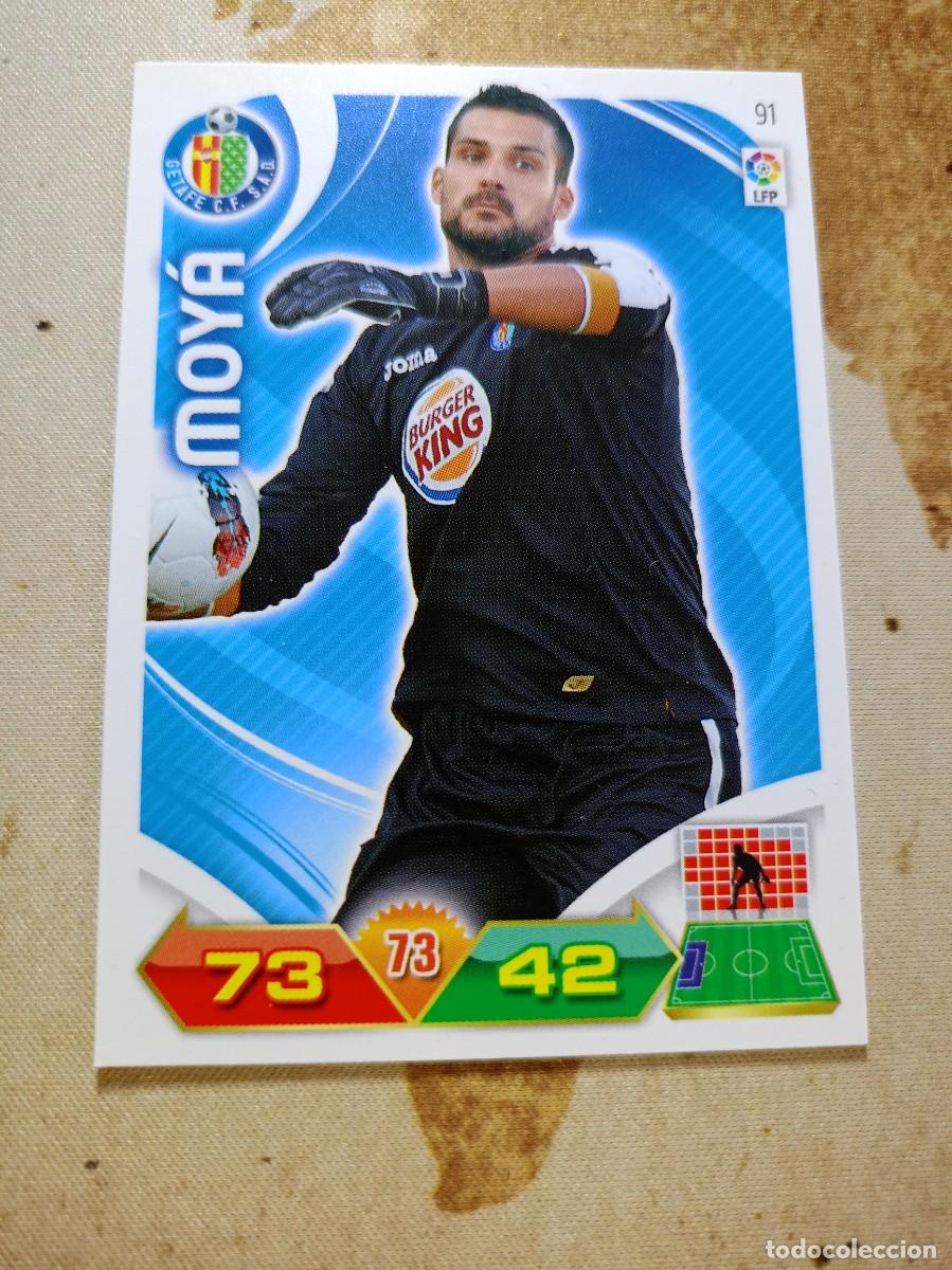 Cartes &agrave; collectionner de Football: Getafe 91 MOY&Aacute; Adrenalyn 2011-12