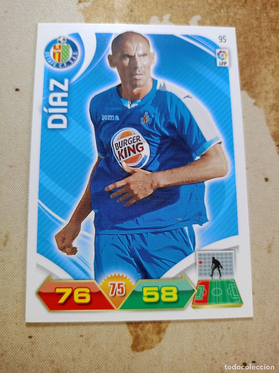 Cromos de Futebol: Getafe 95 D&Iacute;AZ Adrenalyn 2011-12