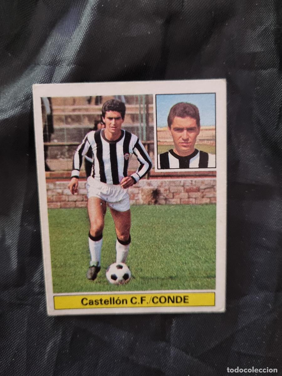 Football Stickers: CONDE. CASTELLON, SIN PEGAR.EDICIONES ESTE LIGA 1981/82. 81/82. 1981/1982. PEDIDO MINIMO 3&euro;