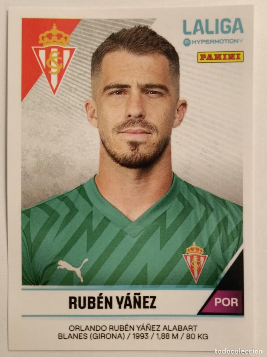 Cromos de F&uacute;tbol: #365 RUBEN YA&Ntilde;EZ SPORTING GIJON LIGA HYPERMOTION 24/25 PANINI