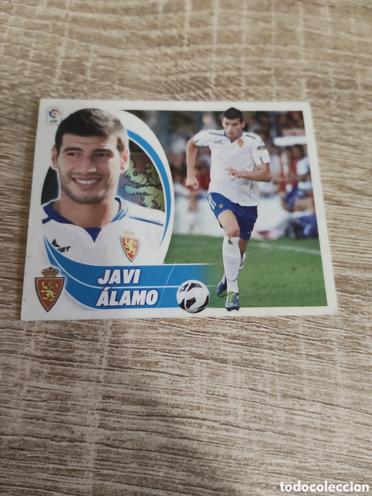 Cromos de F&uacute;tbol: Javi &Aacute;lamo Real Zaragoza fichaje 25 liga 2012 2013 12 13 ediciones este