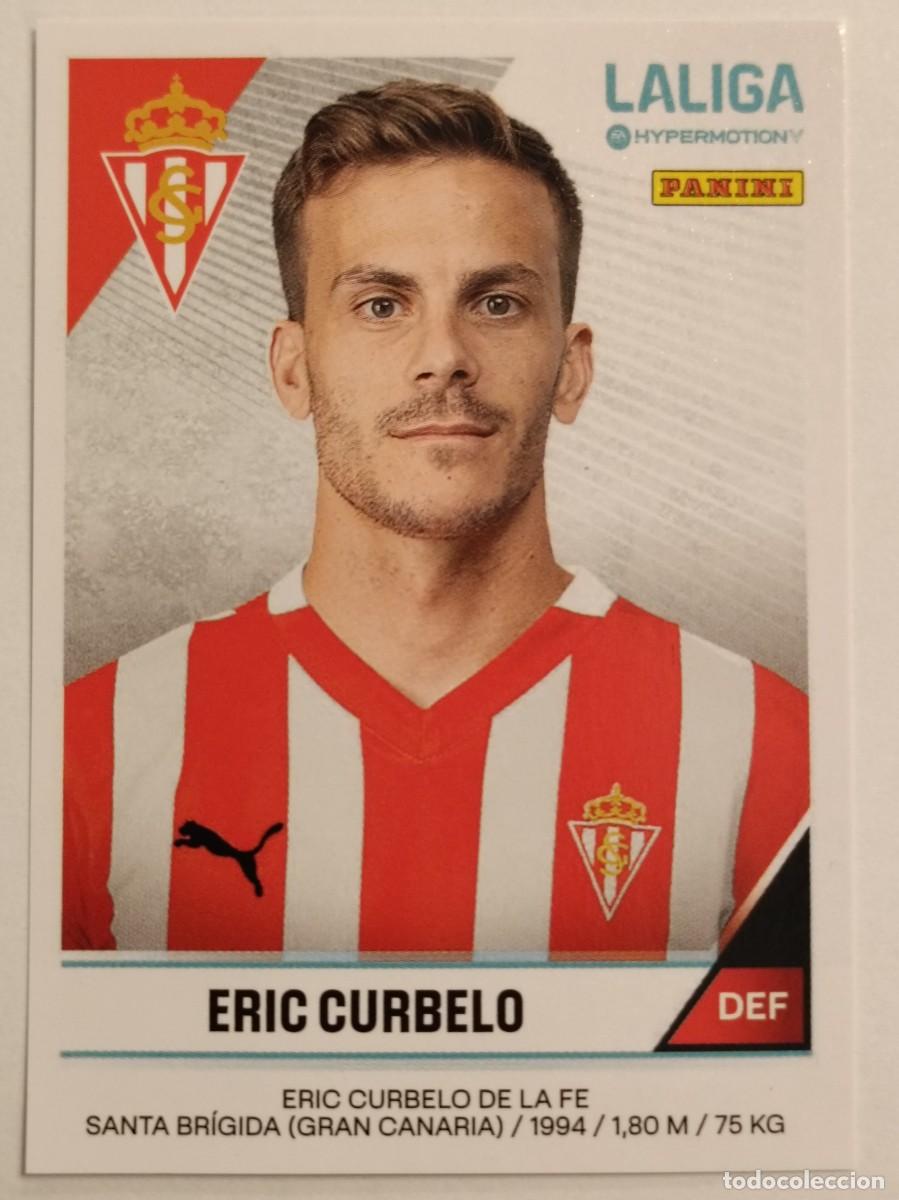 Cromos de F&uacute;tbol: #369 ERIC CURBELO SPORTING GIJON LIGA HYPERMOTION 24/25 PANINI