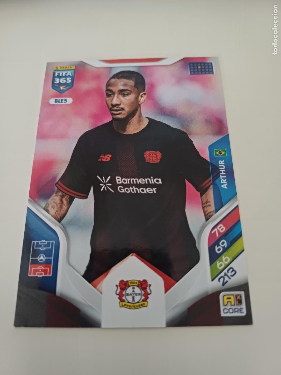 Cromos de f&uacute;tbol: 086 - BLE5 - Arthur - Foto 1