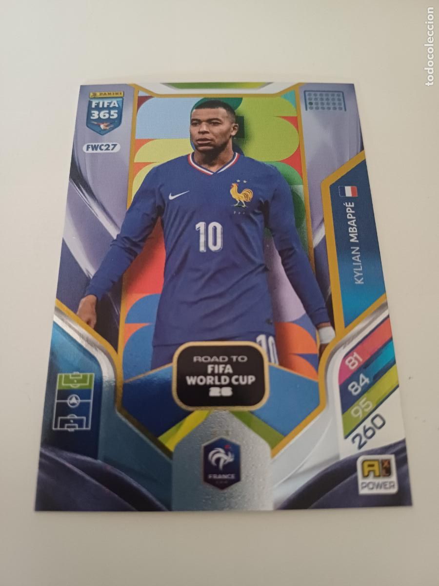 Cromos de F&uacute;tbol: 324 - FWC27 - Kylian Mbapp&eacute;