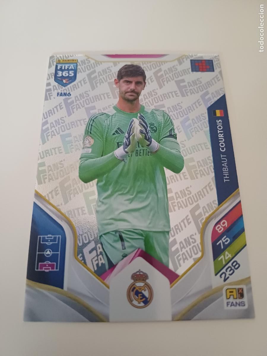 Cromos de F&uacute;tbol: 357 - FAN6 - Thibaut Courtois
