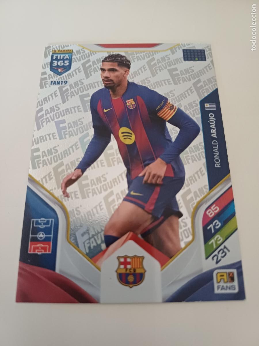 Cromos de Futebol: 370 - FAN19 - Ronald Ara&uacute;jo