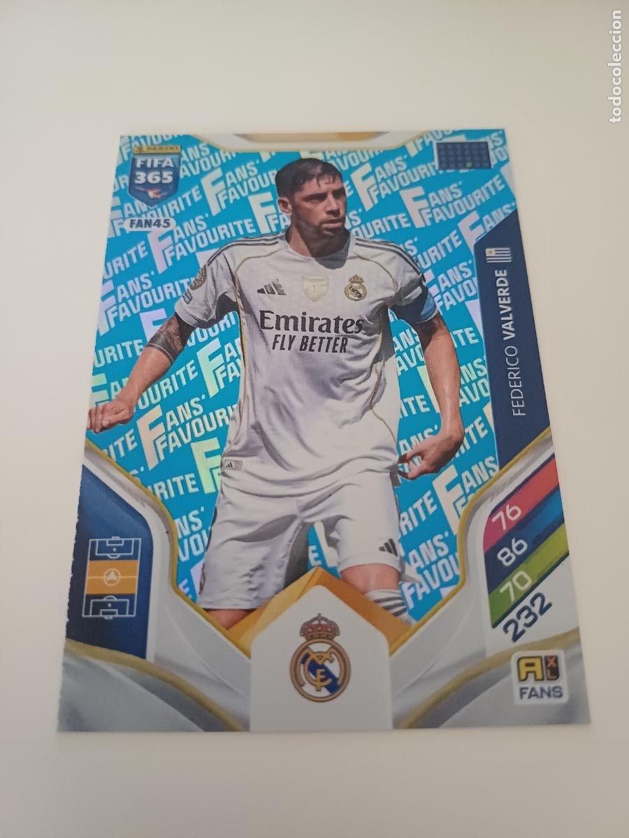 Fu&szlig;ball-Sticker: 396 - PA FAN45 - Federico Valverde