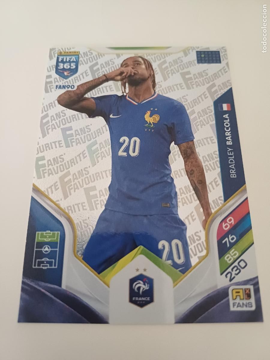 Cromos de Futebol: 441 - FAN90 - Bradley Barcola