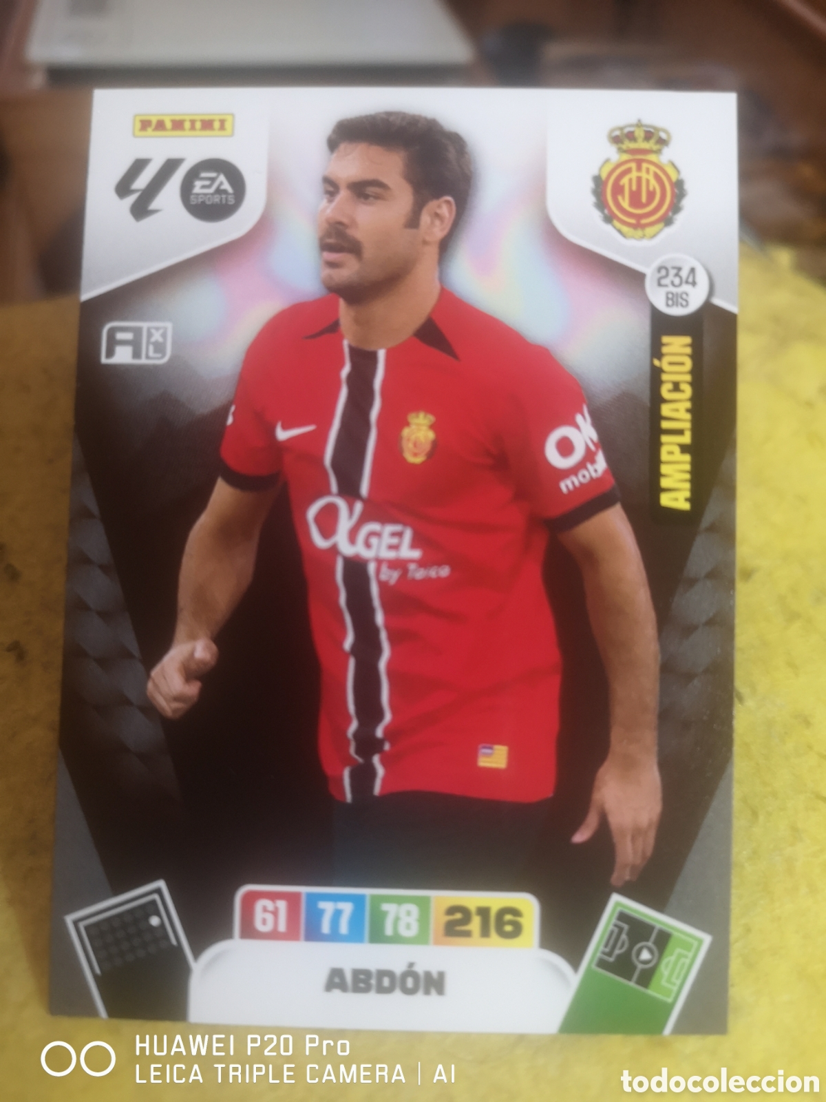 Fu&szlig;ball-Sticker: ADRENALYN XL 2025 2026 - 25 26 AMPLIACION 234 BIS -ABDON - MALLORCA