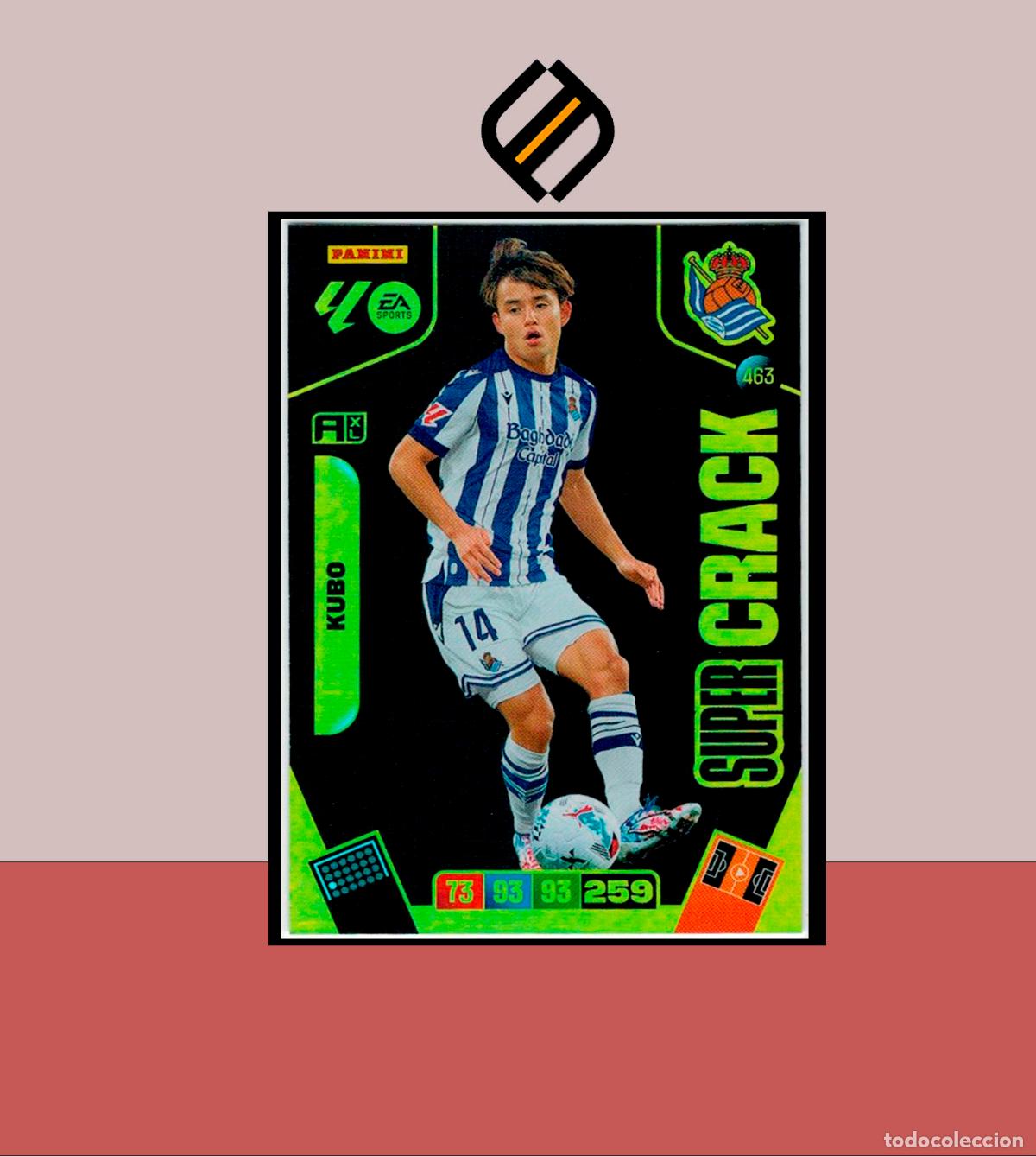 Figurine di Calcio: ADRENALYN XL 2025 2026 PANINI N&ordm; 463 KUBO REAL SOCIEDAD SUPER CRACKS CARD ALBUM LIGA