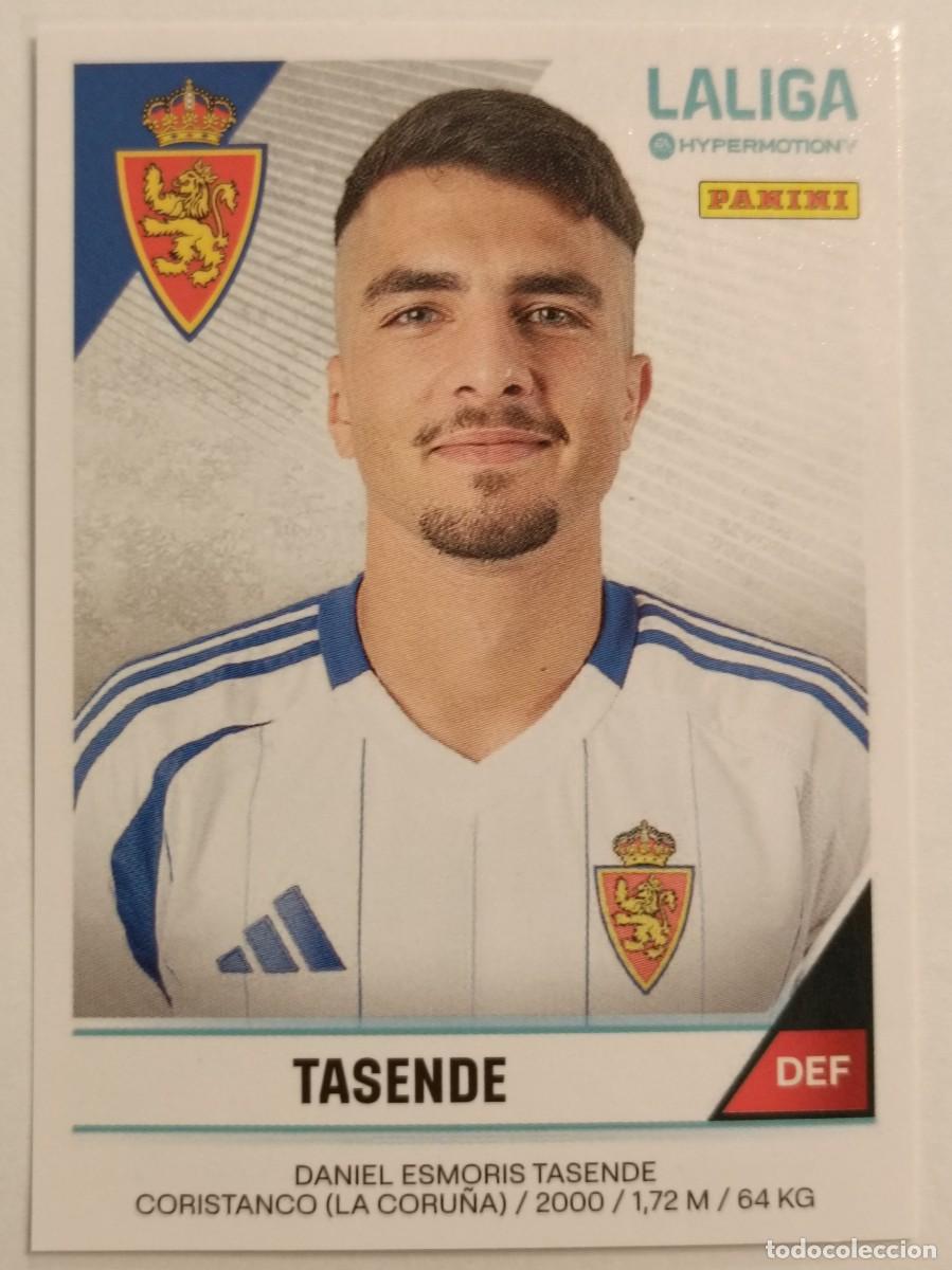 Cromos de F&uacute;tbol: #409 TASENDE REAL ZARAGOZA LIGA HYPERMOTION 24/25 PANINI