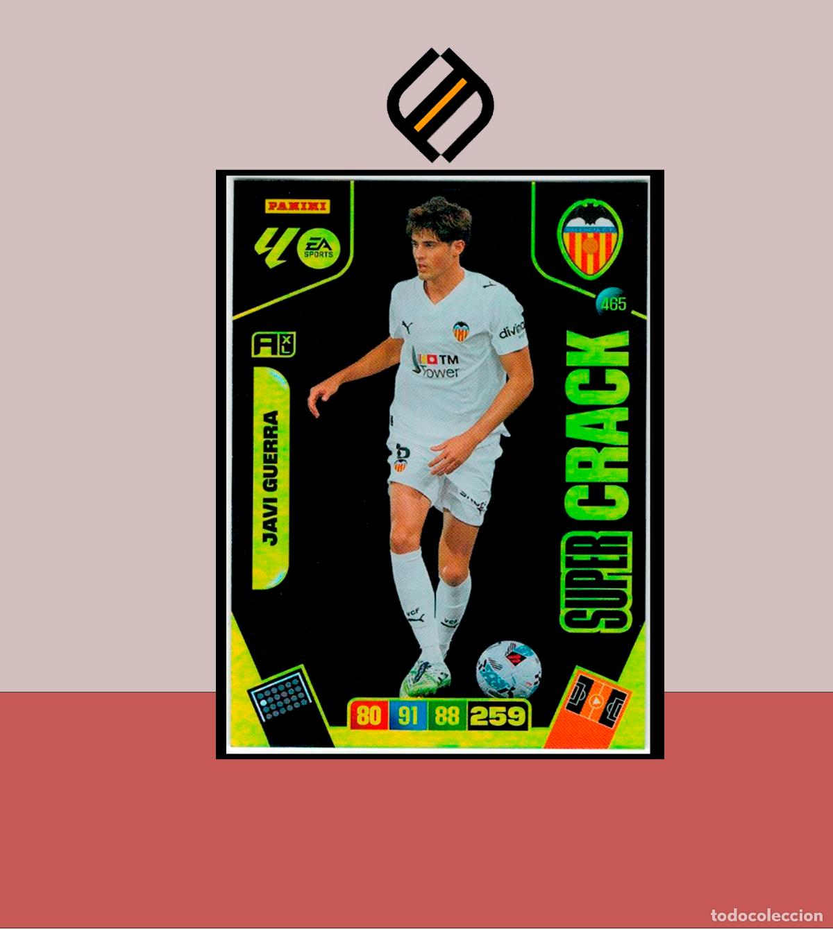 Figurine di Calcio: ADRENALYN XL 2025 2026 PANINI N&ordm; 465 JAVI GUERRA VALENCIA SUPER CRACKS CARD ALBUM LIGA