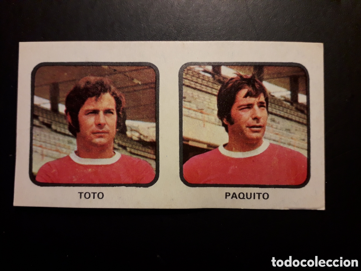 Cromos de F&uacute;tbol: TOTO/PAQUITO TARRAGONA N&deg; 288 RUIZ ROMERO 1974 1975 74 75 DESPEGADO PEDIDO M&Iacute;NIMO 3&euro;.