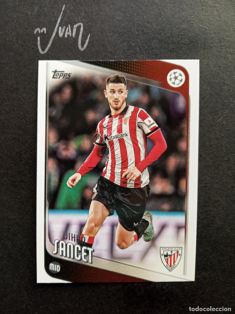 Cromos de F&uacute;tbol: N&ordm; 195 OIHAN SANCET ATHLETIC CLUB BILBAO ⚽ TOPPS &reg; FLAGSHIP CLUB COMPETITIONS 2025 2026 25 26 NUEVO
