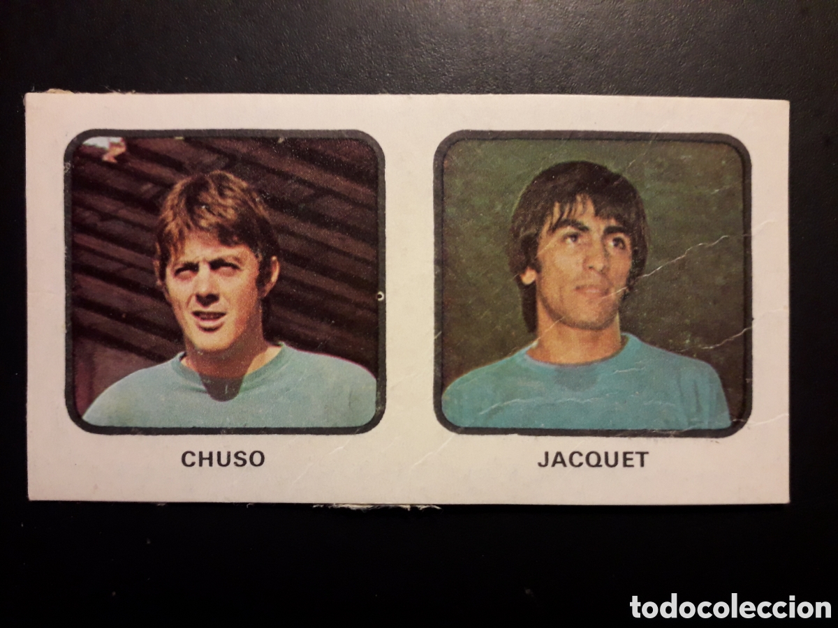Cromos de F&uacute;tbol: CHUSO/JACQUET OVIEDO N&deg; 268 RUIZ ROMERO 1974 1975 74 75 DESPEGADO PEDIDO M&Iacute;NIMO 3&euro;