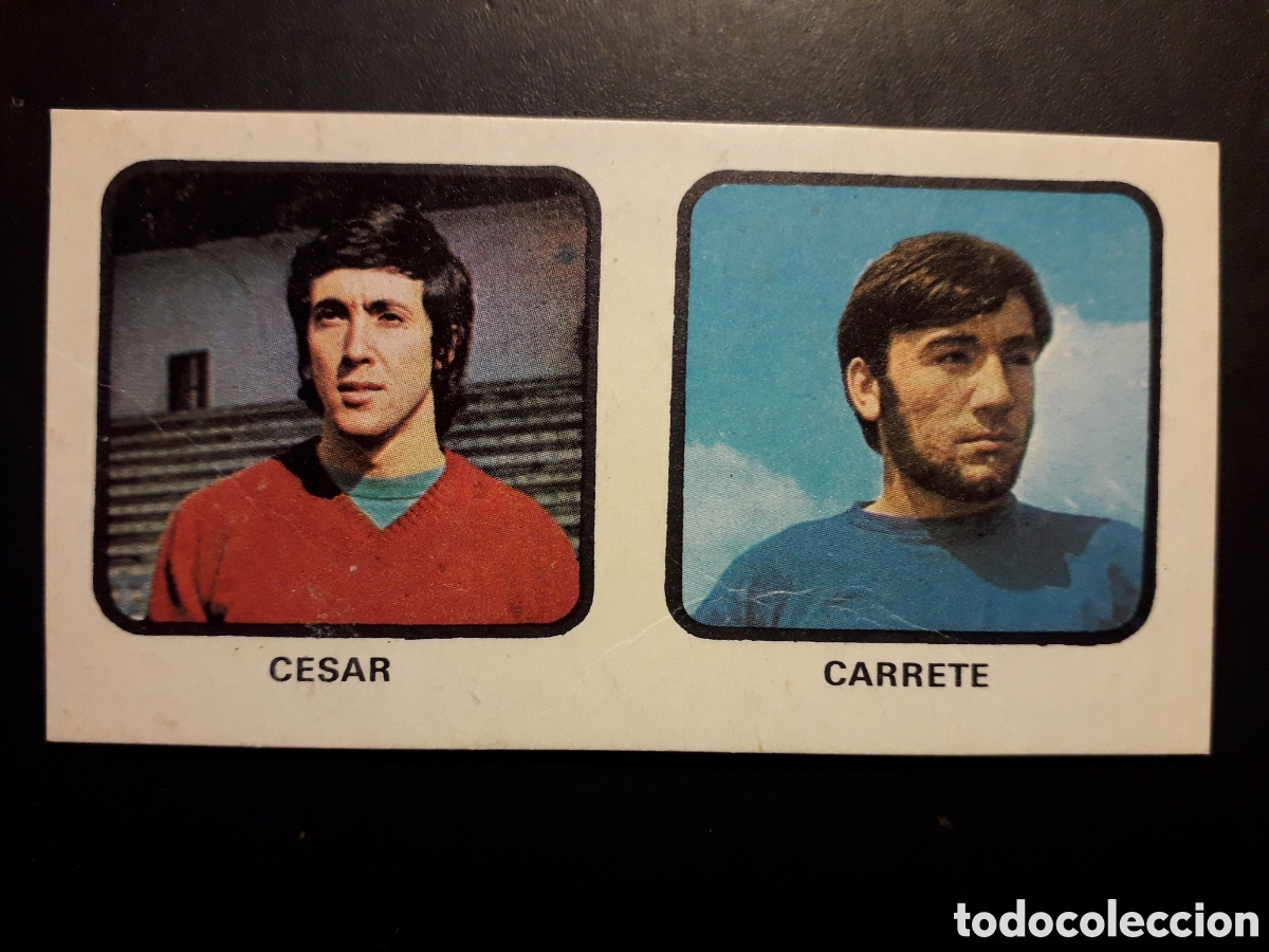 Cromos de F&uacute;tbol: C&Eacute;SAR/CARRETE OVIEDO N&deg; 265 RUIZ ROMERO 1974 1975 74 75 DESPEGADO PEDIDO M&Iacute;NIMO 3&euro;