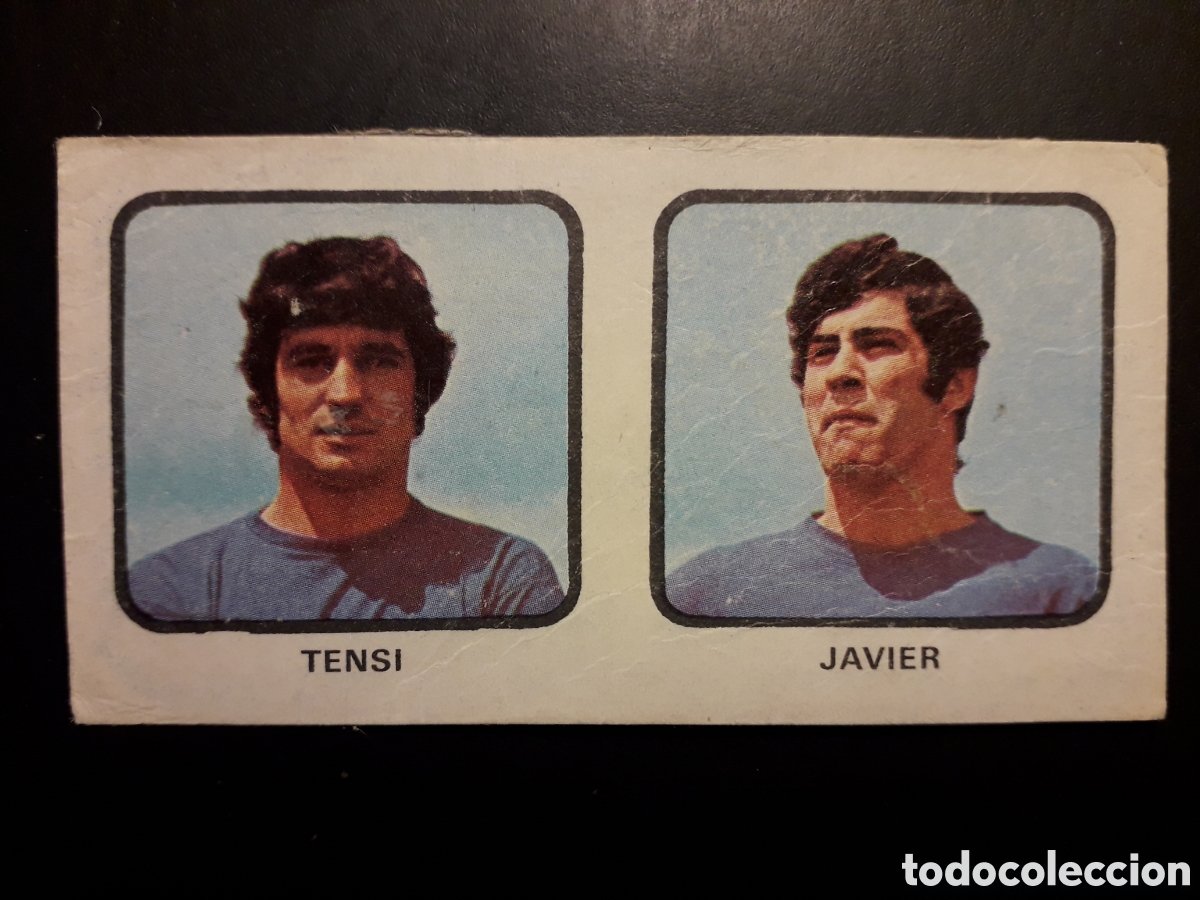 Cromos de F&uacute;tbol: TENSI/JAVIER OVIEDO N&deg; 266 RUIZ ROMERO 1974 1975 74 75 DESPEGADO PEDIDO M&Iacute;NIMO 3&euro;