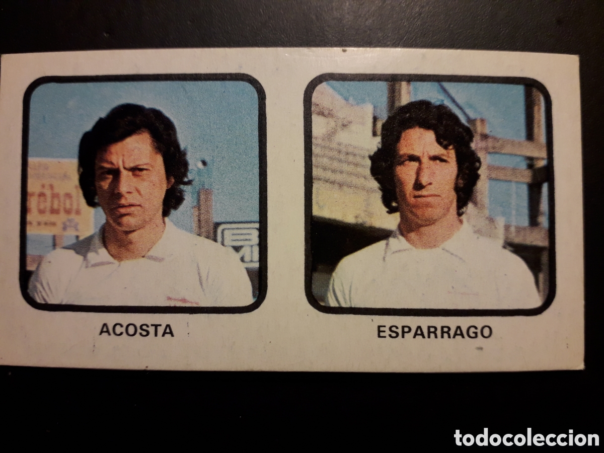 Cromos de F&uacute;tbol: ACOSTA/ESP&Aacute;RRAGO SEVILLA N&deg; 299 RUIZ ROMERO 1974 1975 74 75 SIN PEGAR PEDIDO M&Iacute;NIMO 3&euro;